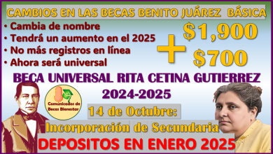 Cambia de nombre y montos la Beca Benito Juárez Básica, ahora se llamará "Rita Cetina Gutierrez"