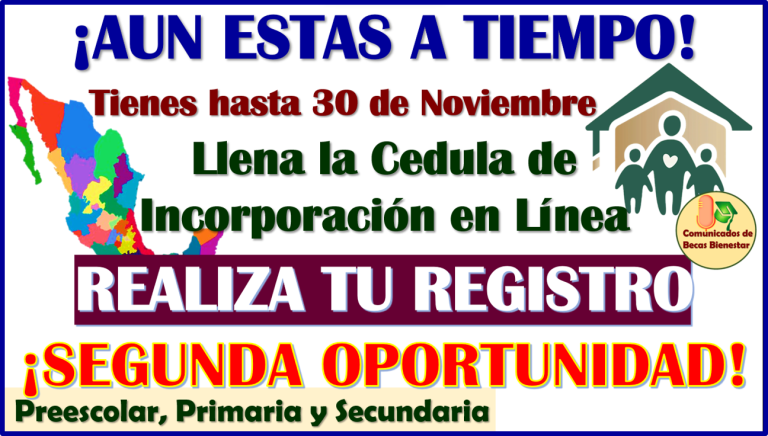 Aún estás a tiempo de FORMAR PARTE de las Becas Benito Juárez Nivel Básico 2024, aquí toda la información