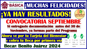 Si entregaste papeles antes del 30 de noviembre, ya formas parte de las Becas Benito Juárez, aquí te decimos como CONSULTAR RESULTADOS