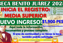 Da inicio el proceso para solicitar la Beca Benito Juárez Media Superior 2025-2026, aqui la información