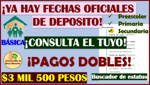 Padres de familia ¡YA PUEDES CONSULTAR LAS FECHAS DE TU PAGO! Preescolar, Primaria y Secundaria: Becas Benito Juárez