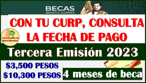 Prepara tu CURP, así podrás consultar tu FECHA DE PAGO Becas Benito Juárez 2023, aquí los pasos