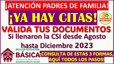 Becas Benito Juárez Básica 2024, valida tus documentos si llenaste la CSI ¡YA HAY CITAS!, aquí la información