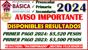 Si llenaron la CSI y CU y tu RESULTADO es INCORPORADO ¡muchas felicidades, ya formas parte del Programa Becas Benito Juárez Básico