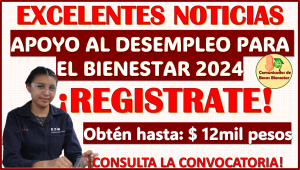 Convocatoria Apoyo al Desempleo para el Bienestar ¡DISPONIBLE! Registrate y obtén $2 mil pesos