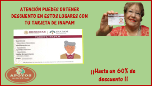 ¡¡INFORMACIÓN IMPORTANTE!! Puedes recibir descuentos con tu Tarjeta.