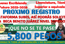 ¿Como solicito la Beca Benito Juárez Jóvenes Escribiendo el Futuro 2025-2026? aqui te informamos