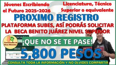 ¿Como solicito la Beca Benito Juárez Jóvenes Escribiendo el Futuro 2025-2026? aqui te informamos