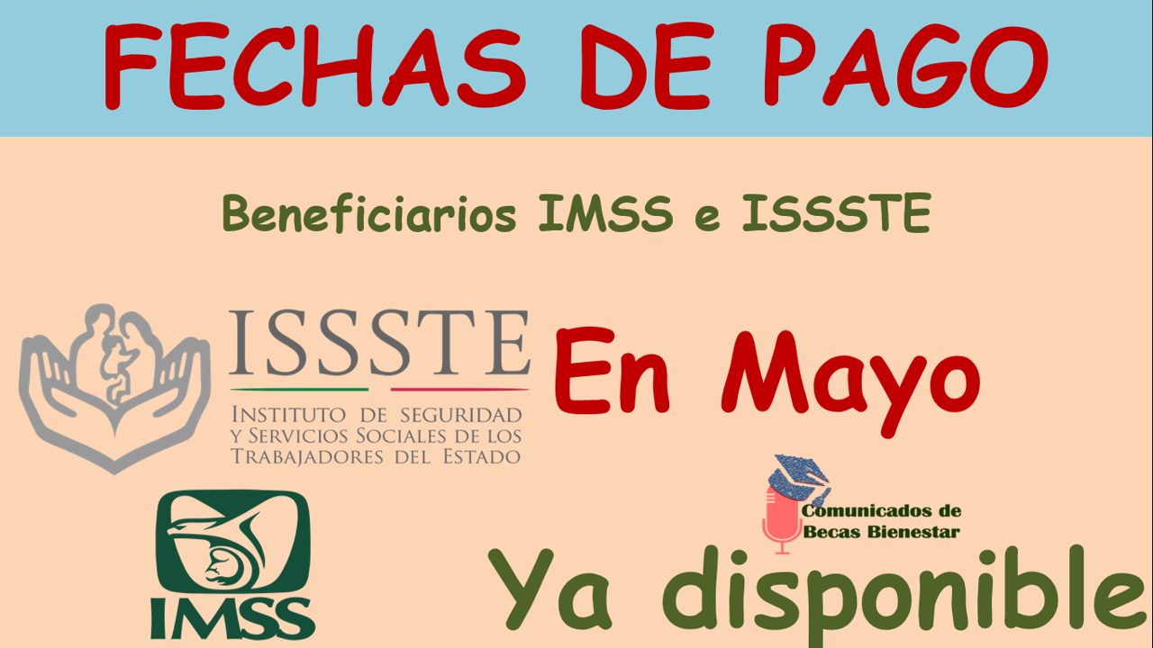 Pensiones de Adultos Mayores : Fechas de Pago del IMSS e ISSSTE: ¡Ya están aquí!