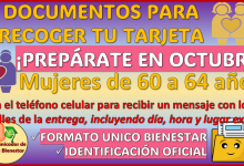 Estos son los 2 DOCUMENTOS que vas a presentar para recoger tu Tarjeta: Pensión Mujeres Bienestar
