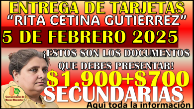 Primera entrega de Tarjetas de las Beca Rita Cetina Gutierrez 2025 ¿donde recogerla? aquí te explico