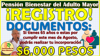 Estos son los REQUISITOS y DOCUMENTOS para tu Incorporación a la Pensión Bienestar del Adulto Mayor 2024