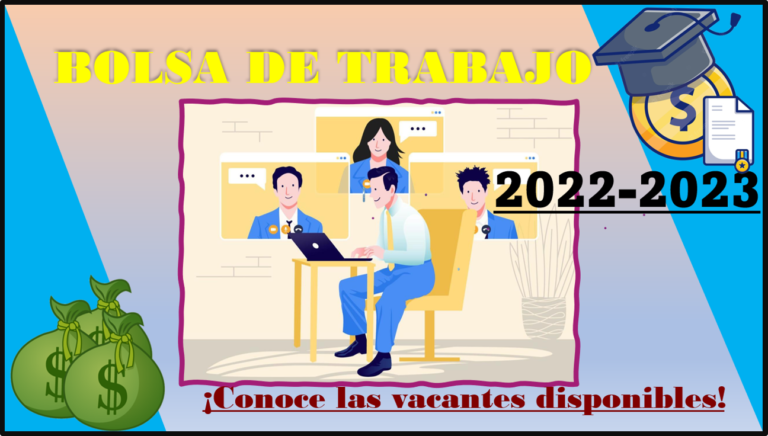 Â¿Buscas empleo? aquÃ­ tenemos las mejores ofertas de Bolsa de trabajo 2022-2023