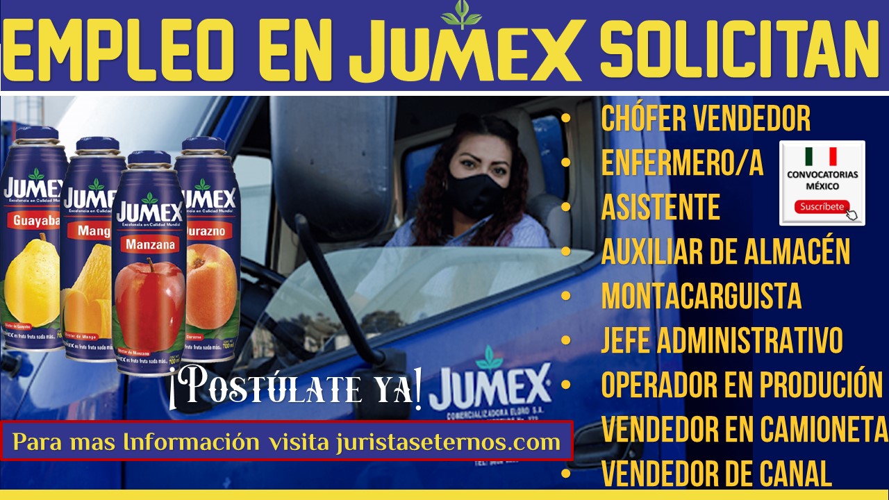 Empleos Disponibles JUMEX 2022-2023