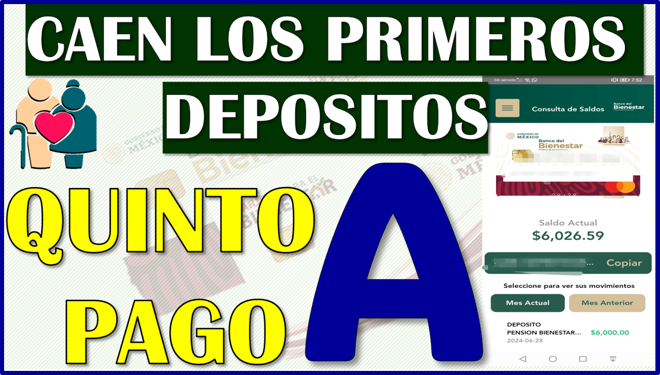 De ultima hora comienzan los primeros depósitos de la Pensión Bienestar ¡SE ADELANTAN PAGOS!