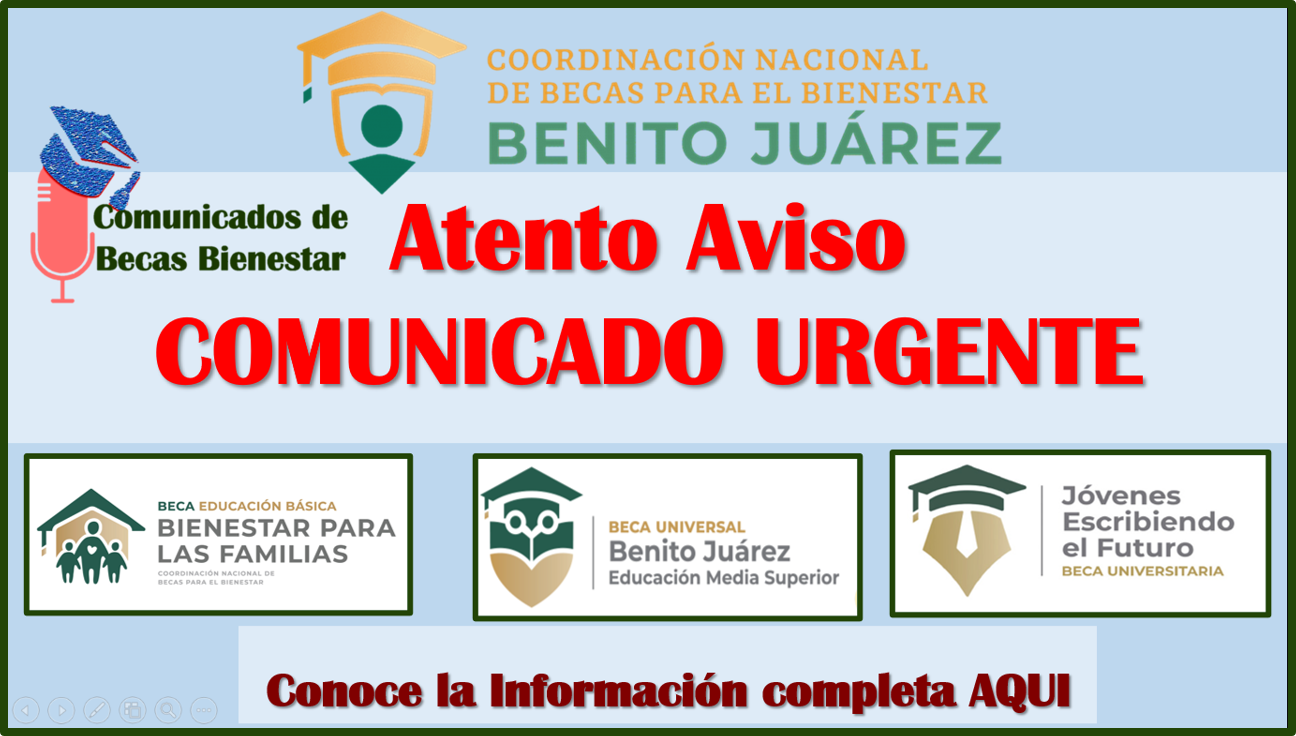 Becas Benito Juárez 2023: ¡De Última HORA!, Coordinación Nacional de Becas lanza comunicado para TODOS los Alumnos| Pasa la Voz
