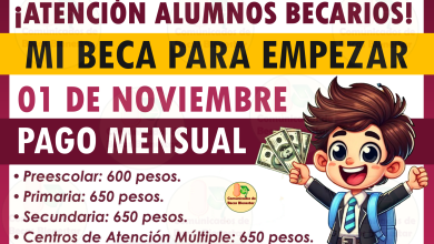 Conoce las Fechas y Montos del Próximo Depósito de Mi Beca para Empezar en Noviembre 