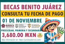 ¡Atención! Fechas del Depósito de la Beca Benito Juárez