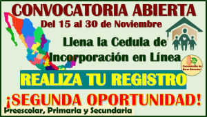 Continua el REGISTRO a NIVEL NACIONAL para las Becas Benito Juárez ¡SEGUNDA FASE!