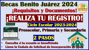 Estos son los DOCUMENTOS para el REGISTRO de las Becas Benito Juárez Nivel Básico ¡ULTIMOS DIAS!